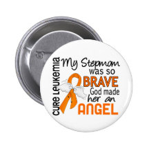 Angel 2 Stepmom Leukaemia Button