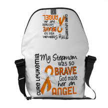 Angel 2 Stepmom Leukaemia Courier Bags