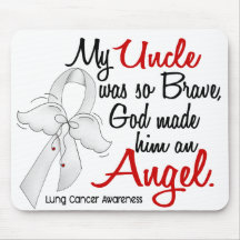 Angel 2 Uncle Lung Cancer Mousepad