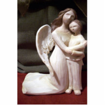 Angel and Child Photo Sculpture
