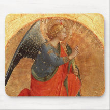 Angel at Annunciation Mousepad