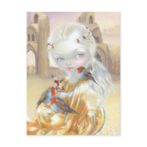 "Angel at Glastonbury Abbey" Postcard