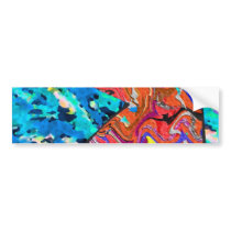 Angel Bird - Up above sky so high Bumper Sticker