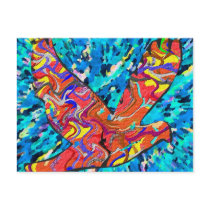 Angel Bird - Up above sky so high Post Card