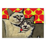 ANGEL & BO LOVE Greeting Card