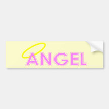 Angel Bumper Sticker