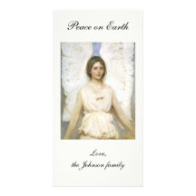 Angel by Abbott Thayer, Vintage Victorian Fine Art Photo Greeting Card