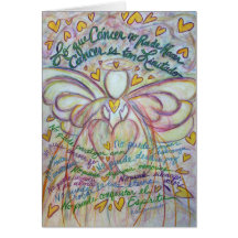 Ángel Cáncer No Puede Hacer Note or Greeting Cards