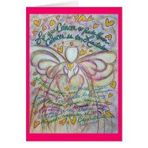 Ángel Cáncer No Puede Hacer Note or Greeting Cards