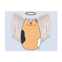'Angel Cat' Postcard