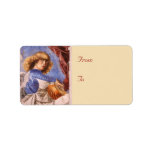 Angel Christmas Address Labels