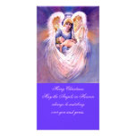 Angel christmas photo card