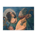 Angel depicted as a musician by Melozzo da Forli Post Card