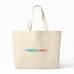 Angel/Devil design Canvas Bag