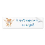 Angel Dog Jack Russell Terrier Gift Bumper Sticker
