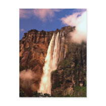 Angel Falls on Auyan Tepui, Venezuela Post Cards