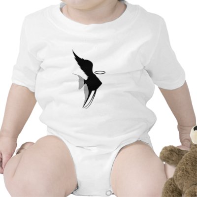 Angel Fish Baby T-Shirt by atteestude