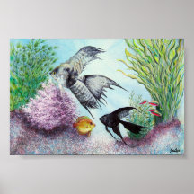 Angel Fish Print