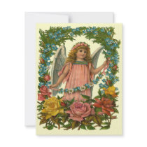 *Angel Flower Girl* Custom Announcements