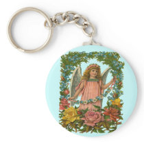 *Angel Flower Girl* Keychain