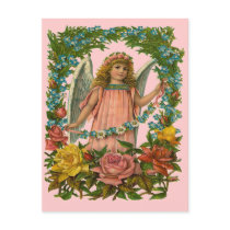 *Angel Flower Girl* Postcard