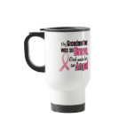Angel GRANDMOTHER Breast Cancer T-Shirts & Apparel Mugs