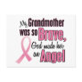 Angel GRANDMOTHER Breast Cancer T-Shirts & Apparel