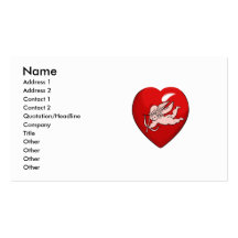 angel heart business card