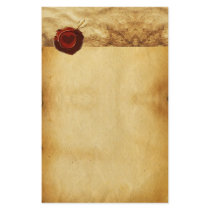 ANGEL HEART RED WAX SEAL PARCHMENT