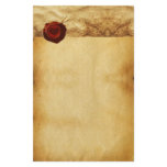 ANGEL HEART RED WAX SEAL PARCHMENT stationery