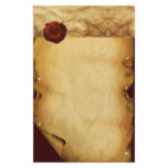ANGEL HEART RED WAX SEAL PARCHMENT STATIONERY DESIGN