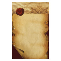 ANGEL HEART RED WAX SEAL PARCHMENT