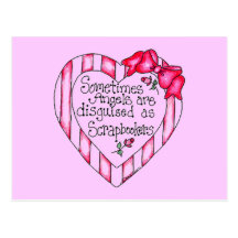 Angel Heart Scrapbooker Tshirts and Gifts Post Cards