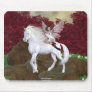 Angel Heart Unicorn White Beauty 2 Mouse Pads
