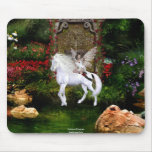 Angel Heart Unicorn White Beauty 7 Mouse Pads