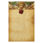 ANGEL HEART WAX SEAL PARCHMENT Monogram Stationery