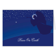 Angel Holiday Card