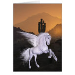Angel Horse Card Fantasy