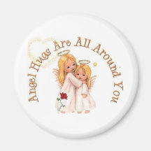 Angel Hugs Magnet