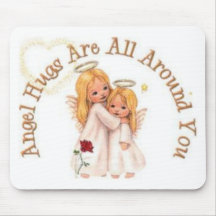 Angel Hugs Mousepad
