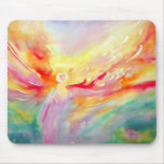 Angel in Heaven Aura Silk Art Painting Mouse Pad mousepads