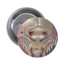 "Angel in Lilac" Button
