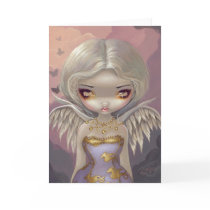 "Angel in Lilac" Greeting Card