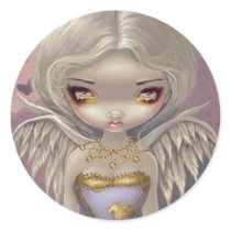 "Angel in Lilac" Sticker