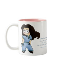 Angel in Scrubs no 1 coffee cup Mugs