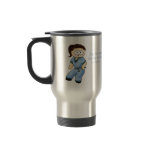 angel in scrubs no 2 Thermos Mug