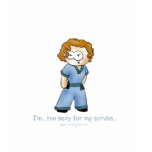 angel in scrubs no 3 t-shirts