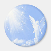 Angel In The Clouds Magnets