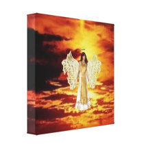 Angel in the Sky Canvas Print