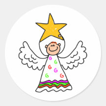Angel Kid Sticker